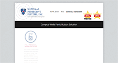 Desktop Screenshot of nationalprotectivesystems.com