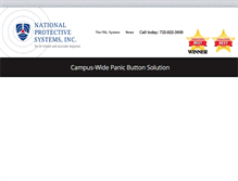 Tablet Screenshot of nationalprotectivesystems.com
